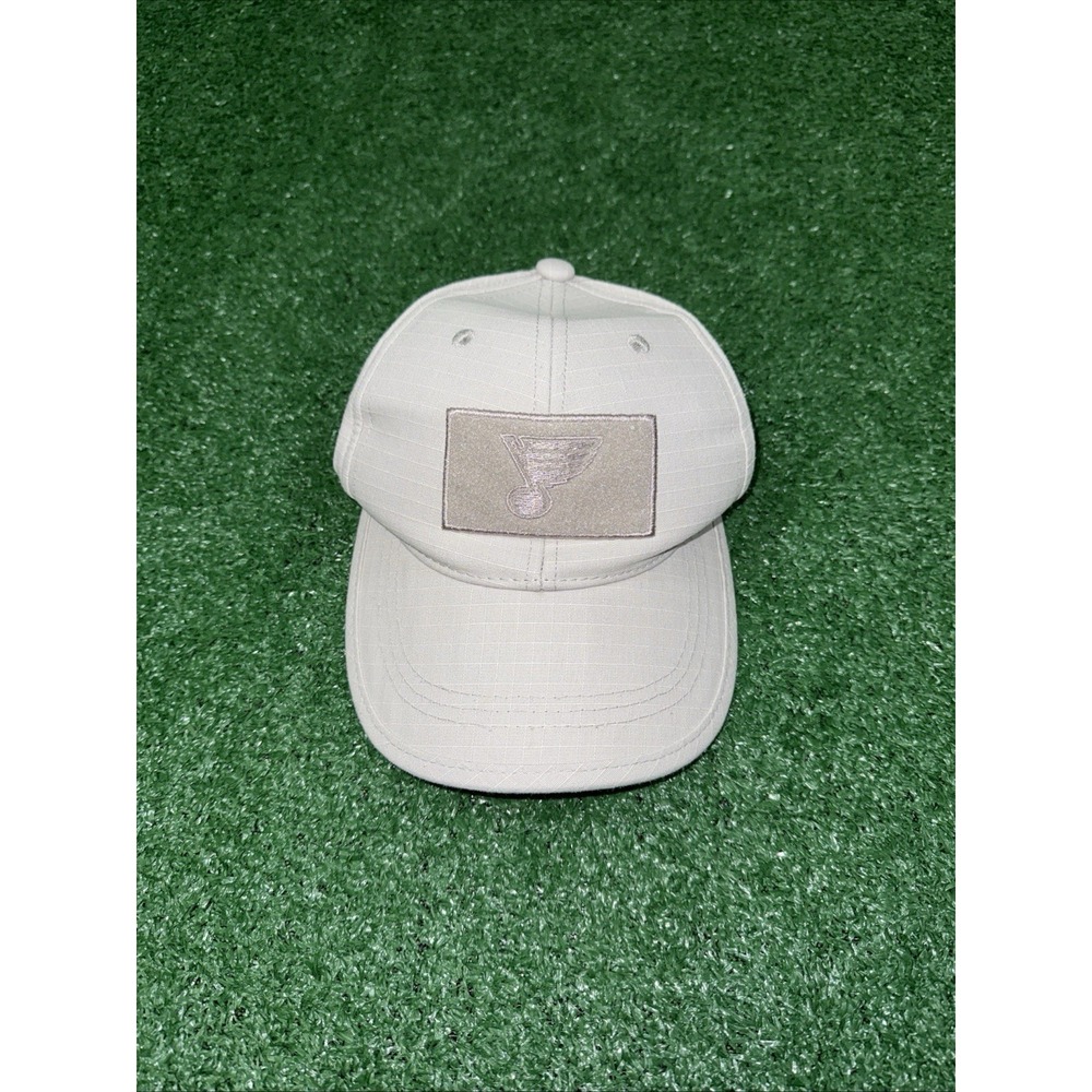 St. Louis Blues Hockey Gray Strapback‎ Baseball Cap Hat Adjustable